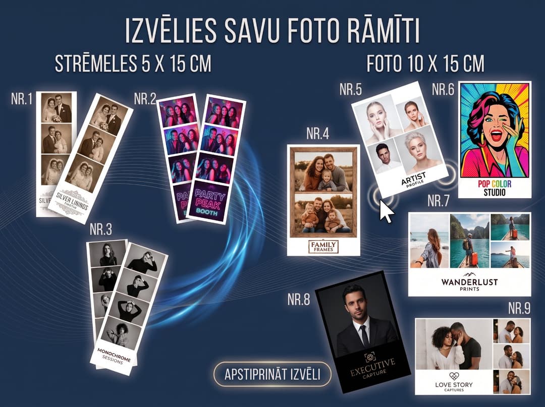Foto rāmīšu dizaini